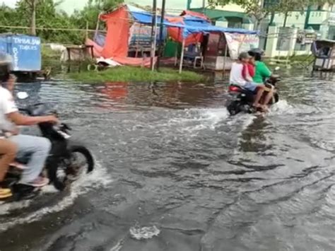 7700 Keluarga Di Pekalongan Terdampak Banjir Rob Tagar