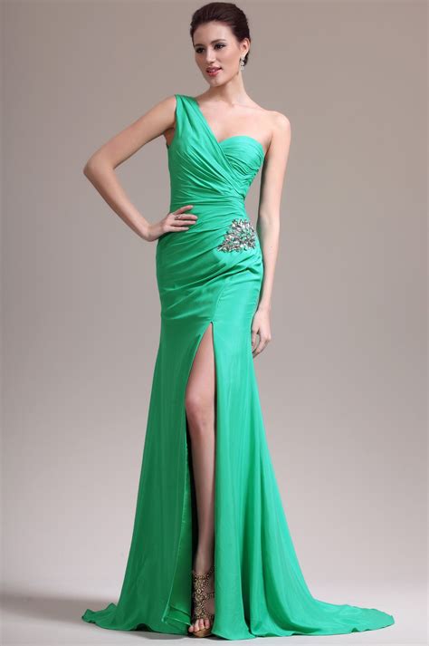 Edressit New Adorable One Shoulder Evening Dress 00137511 Mermaid