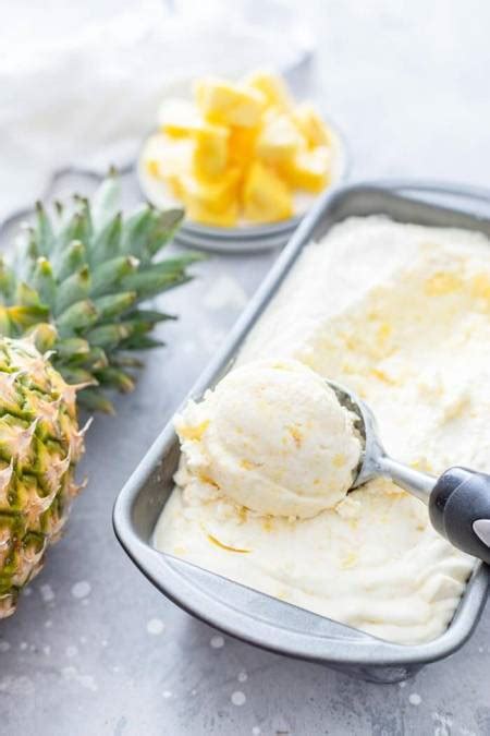 Simple Homemade Pineapple Ice Cream Recipe Hawaii Travel With Kids