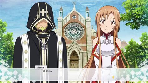 Sword Art Online Re Hollow Fragment Asuna Marriage Event Youtube