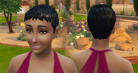 My Sims 4 Blog Kiara24 Short Caesar Conversion For Females And Boys