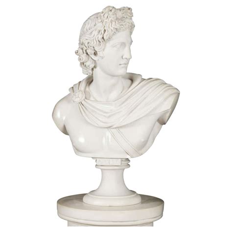 Stunning Marble Bust Roman Emperor General Marc Anthony At 1stdibs