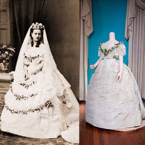 Alexandra Of Denmark S Wedding Dress 1863 She Became The Princess Of Wales Upon Her Marriage