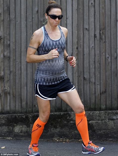 Sporty Spice For A Reason Melanie C Steps Up Her Training As She Works