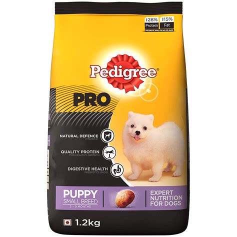 Each life stage has particular dietary requirements. Buy Pedigree Pro Dog Food for Small Breed Puppies 1.2kg Online