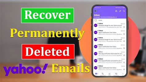 How To Recover Permanently Deleted Yahoo Emails Youtube