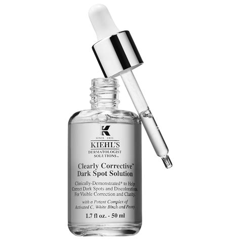 I think it's the ideal product to sort of hasten the exit of old but already fading marks. Kiehl's Clearly Corrective Dark Spot Solution Reviews ...