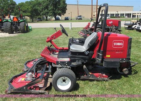 Toro Groundsmaster 3500d Lawn Mower In Iola Ks Item Az9052 Sold