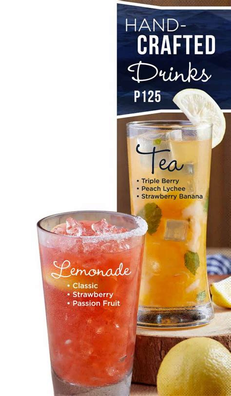 Red Lobster Menu | ClickTheCity Food & Drink