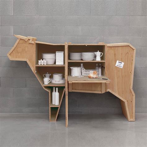 Our kitchen cabinet doors are designed in different textures, looks appearance, sizes and colors to make your interior look gorgeous and stunning. Cow Storage Cabinet By Out There Interiors | notonthehighstreet.com