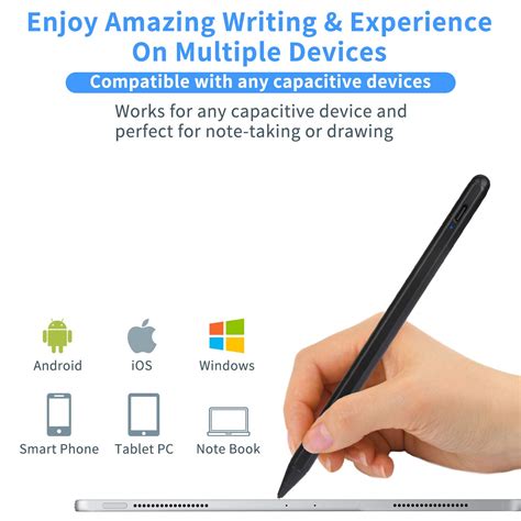 Stylus Pen For Dell 2 In 1 Laptop Pencil Evach Capacitive High