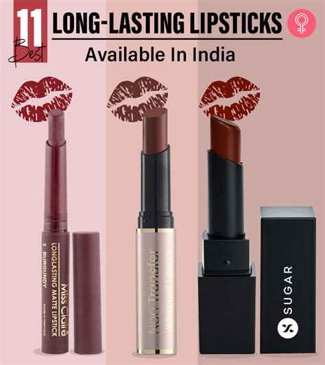 11 Best Long Lasting Lipsticks In India With Reviews 2021