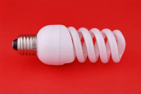 Compact Fluorescent Light Bulb Stock Image Image Of Lightbulb Color