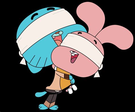 Me And Gumball Hug From Our Episode The Goons Anais Watterson Flickr