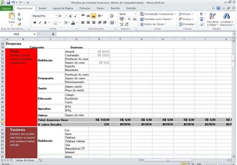Planilhasvc Planilha De Controle Financeiro Completo Em Excel 40