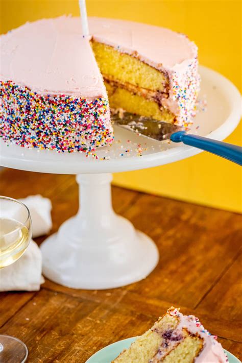 One Bowl Simple Vanilla Layer Cake Recipe The Mom 100