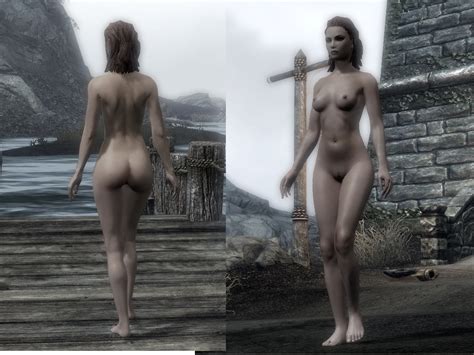 DIMONIZED UNP female body модификация для The Elder Scrolls V Skyrim