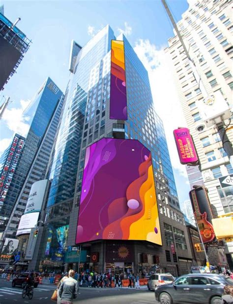New York Time Square Billboard Affordable Cost For Everyone Blindspot 2023