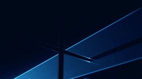 Wallpaper Windows 10 Dark Blue