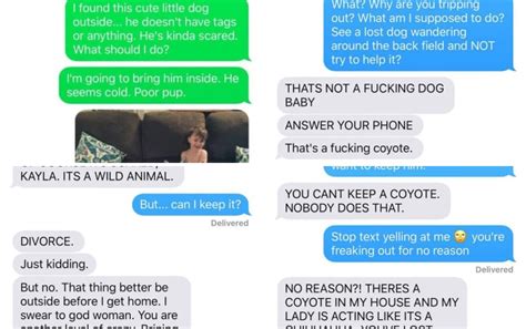 Wife Tricks Husband Into Thinking She Adopted A Coyote Angerhilarity Ensues The Hollywood Gossip