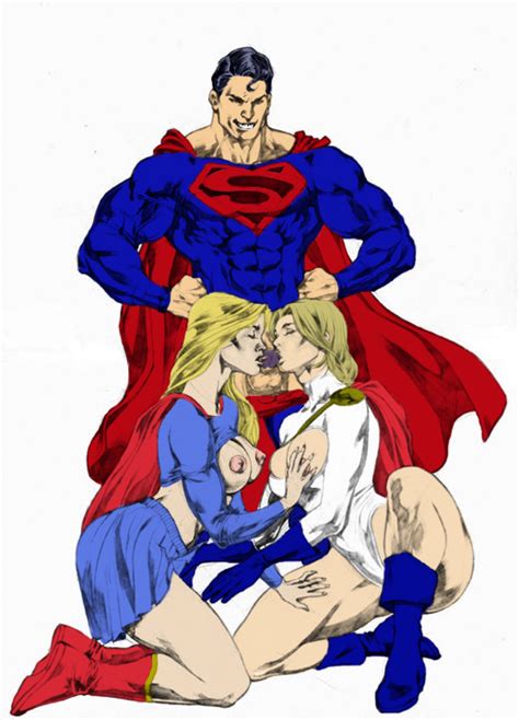 Kryptonian Incest Threesome Power Girl Xxx Cartoon