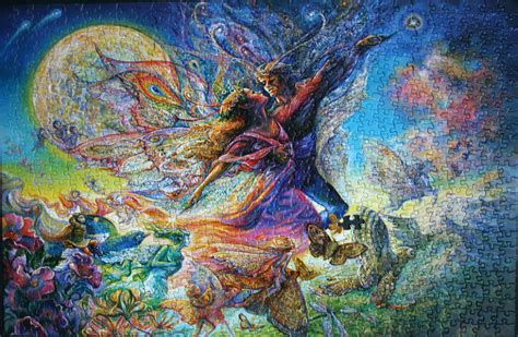 Puzzle Titania And Oberon By Josephine Wall Fingering Zen