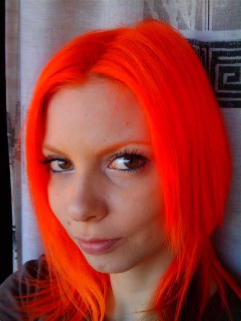 Bright Orange Hair Color Is Going Crazy Weblogs Pictures Library
