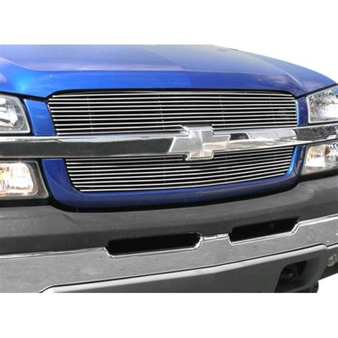 T Rex® Chevy Silverado 1500 2004 2 Pc High Polished Horizontal Billet