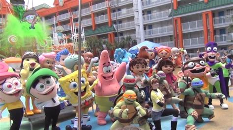 Nickelodeon Hotel Celebrates 10th Birthday With Special Character