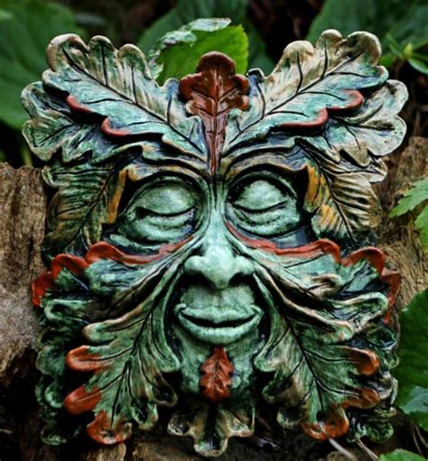 Hedwyn Green Man Sculpture Spirit Of The Green Man