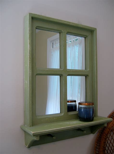 20 X 26 Window Frame Mirror Faux Window Window Mirror Mirror With