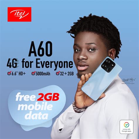 Itel Launches New Smartphone A60 Myjoyonline