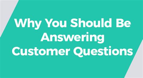 Why You Should Be Answering Amazon Customer Questions