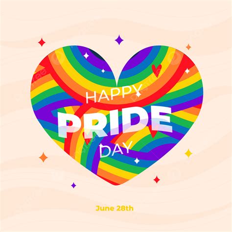 Happy Pride Day On Rainbow Love Background Rainbow Love Equal Happy Pride Day Background