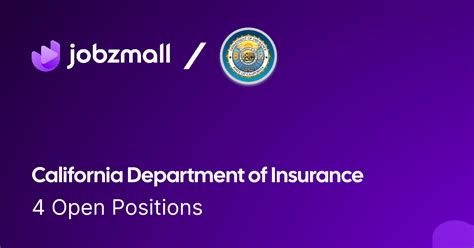 About California Department Of Insurance Jobzmall