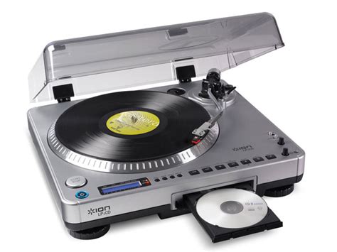 Ion Lp To Cd Usb Turntable Will Transfer Vinyl To Cd