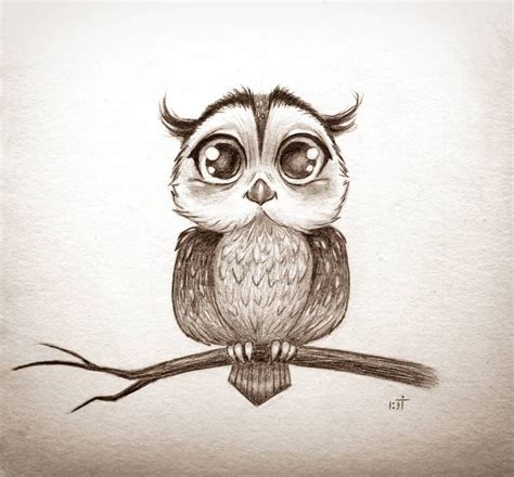 Owl By Bastet Mrr On Deviantart En 2020 Dibujos Kawaii Buho Dibujo