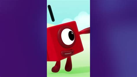Shorts Meet Numberblock One Counting For Kids Maths Cartoons