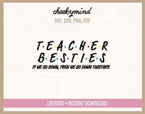 Teacher Shirt Teacher Friends Teacher Best Friends Teacher Etsy