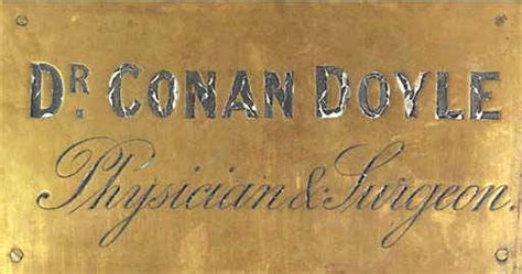 Fileplaque Dr Conan Doyle The Arthur Conan Doyle Encyclopedia
