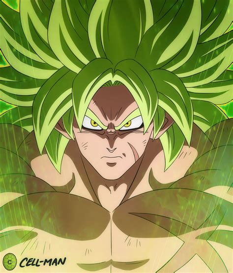 Broly Super Saiyajin Full Power Controlled By Cell Man On Deviantart