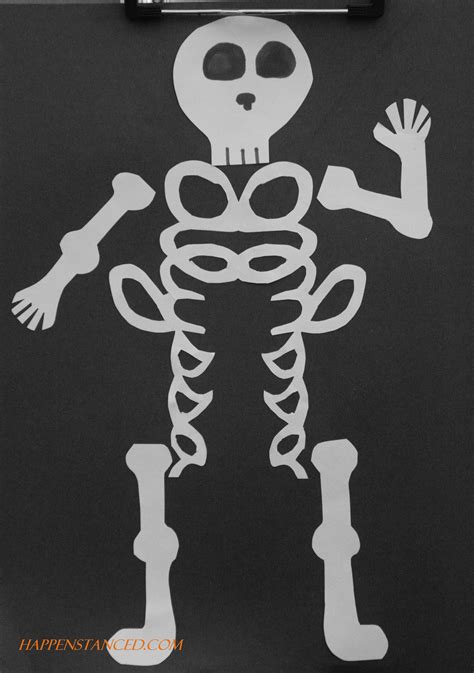 Skeletons For All Quick Easy Halloween Craft Halloween Crafts