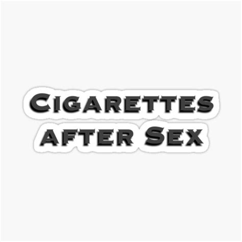 cigarettes after sex sticker for sale by harletalbot redbubble