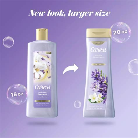 Caress Relaxing Body Wash Jasmine And Lavender Oil Shop Body Wash