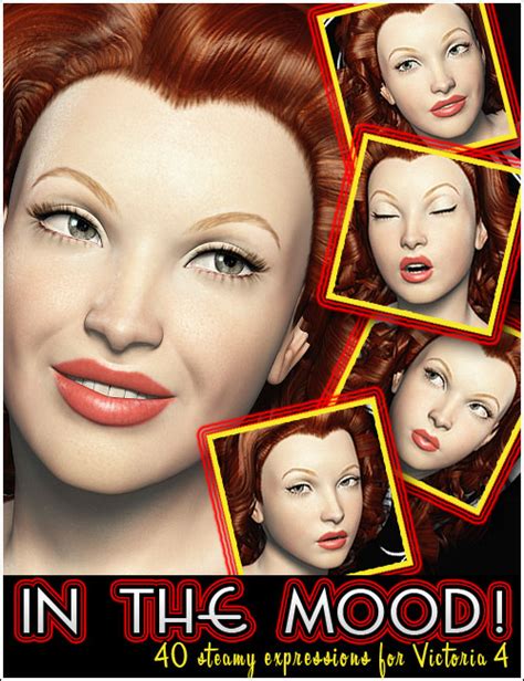 In The Mood Expressions For V4 Daz 3d