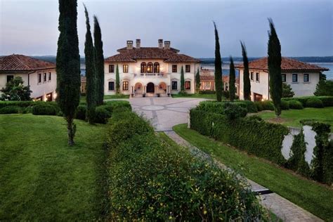 Grand Italian Palazzo Style Mansion I Mansions Italian Mansion