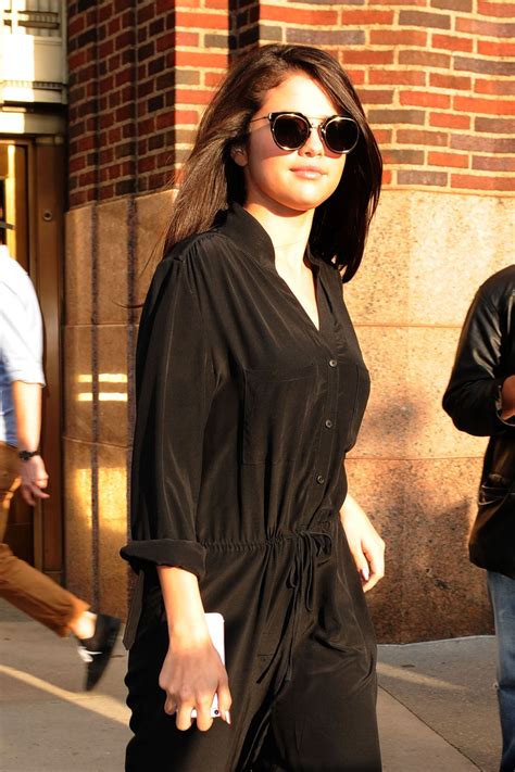 Selena Gomez Leaving The Iheartradio Studios In New York City