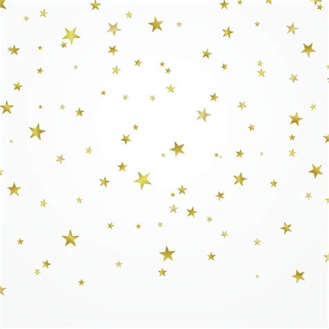 Premium Vector Gold Stars Beautifully Arranged On A White Background