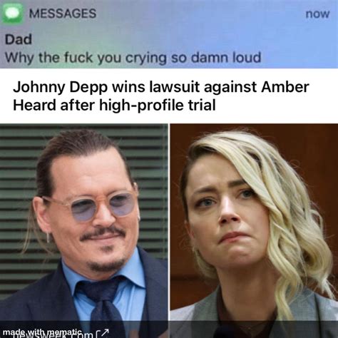 Getting Emotional Amber Heard Vs Johnny Depp Know Your Meme