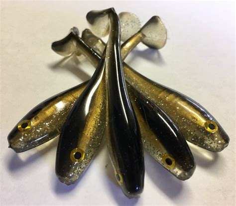 Custom Series 425 Twitching Mullet Fishing Lures Soft Plastic